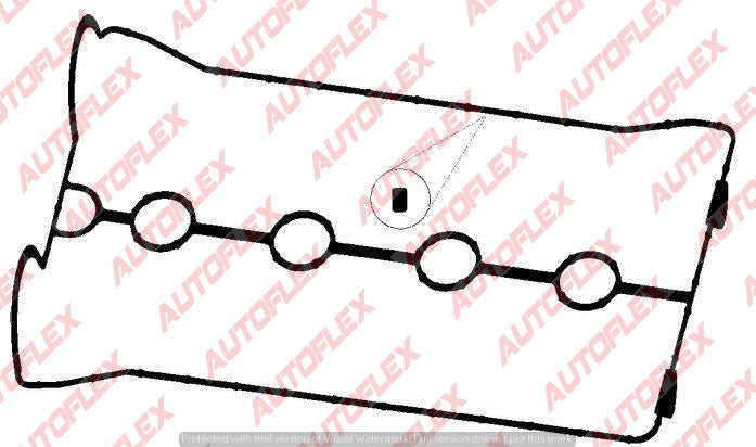 Rocker / Valve Cover Gasket - Daewoo A16DMS, Holden F16D3