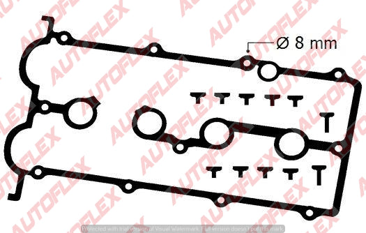 Rocker / Valve Cover Gasket Set - Ford / Mazda FP, FS