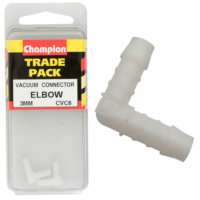 Champion Plastic Elbow Connector [3mm] - CVC6