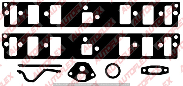 Inlet Manifold Gasket - Holden V8 253, 308 Blue / Black Motor