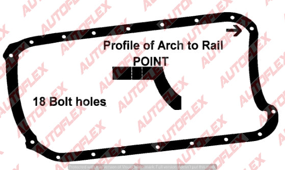 Oil Sump Gasket - Toyota 1.1L K