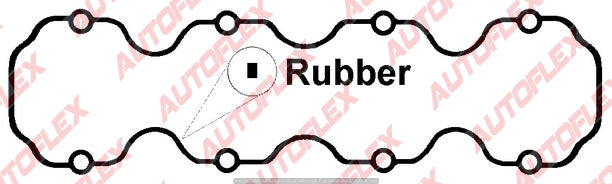 Rocker / Valve Cover Gasket - Daewoo A15SMS, F15S3, Holden C14SE, C16SE, Z16SE