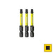 Square #2 Impact Bit 50mm 3 Piece - A1 Autoparts Niddrie