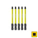 Square #2 Impact Bit 75mm 5 Piece - A1 Autoparts Niddrie