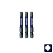 Hex 5mm Impact Bit 50mm 3 Piece - A1 Autoparts Niddrie