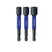 Magnetic Nutsetter Impact Bit Mixed Pack 65mm 3 Piece - A1 Autoparts Niddrie