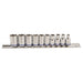 Socket Set 10 Piece 1/4" Drive (Mirror Polish) - Metric - A1 Autoparts Niddrie