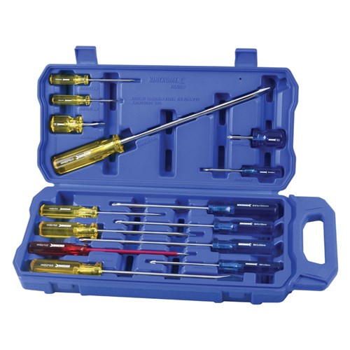 Screwdriver Set Acetate Handles 14 Piece - A1 Autoparts Niddrie