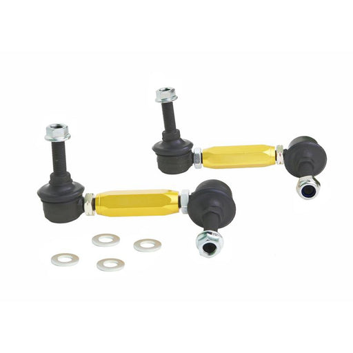 Whiteline Sway Bar Link Kit H/Duty Adj Steel Ball - KLC140-115 - A1 Autoparts Niddrie
