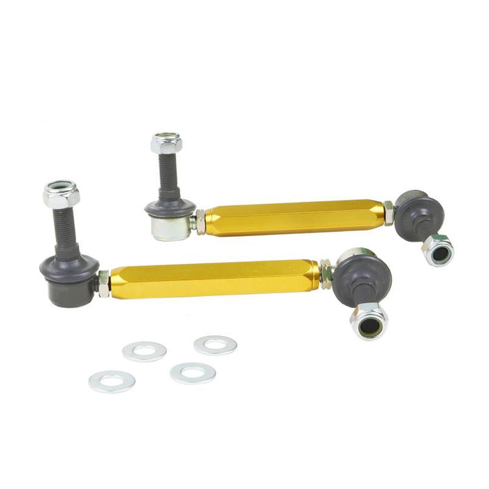 Whiteline Sway Bar Link Kit H/Duty Adj Steel Ball - KLC180-175 - A1 Autoparts Niddrie
