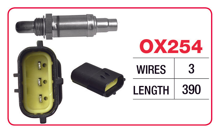 Goss Oxygen Sensor - 3 Wire - Hyundai - OX254