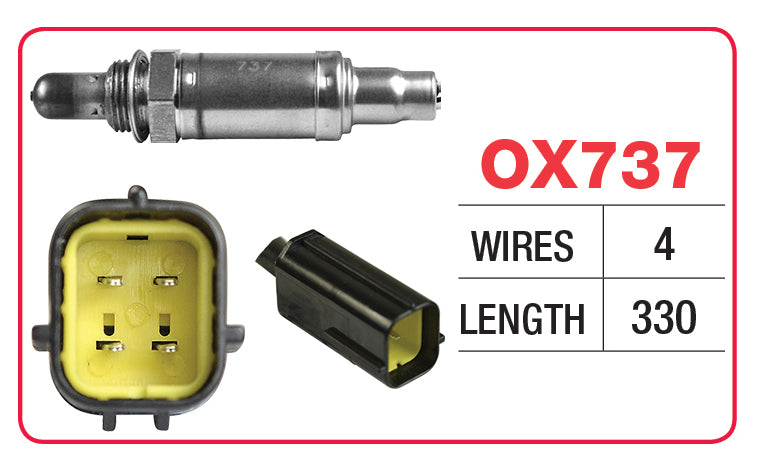 Goss Oxygen Sensor - 4 Wire - Nissan - OX737