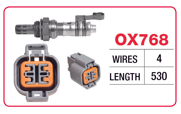 Goss Oxygen Sensor - 4 Wire - Nissan - OX726