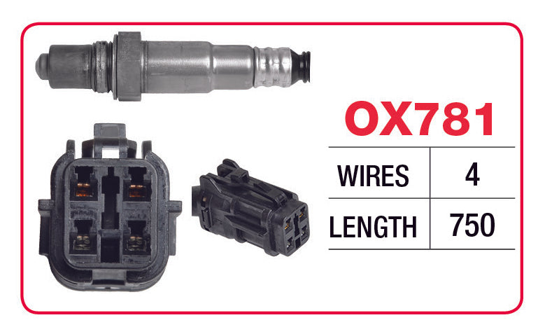 Goss Oxygen Sensor - 4 Wire - Hyundai - OX781