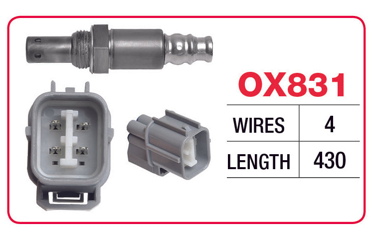 Goss Oxygen Sensor - 4 Wire - Honda - OX831