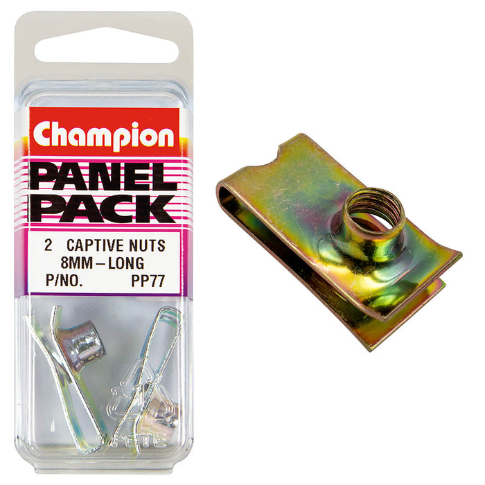 Champion Captive Nut (Long) - PP77 - A1 Autoparts Niddrie