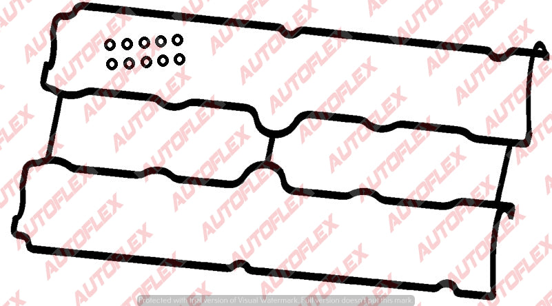 Rocker / Valve Cover Gasket Set - Holden F18D3, Z14XE