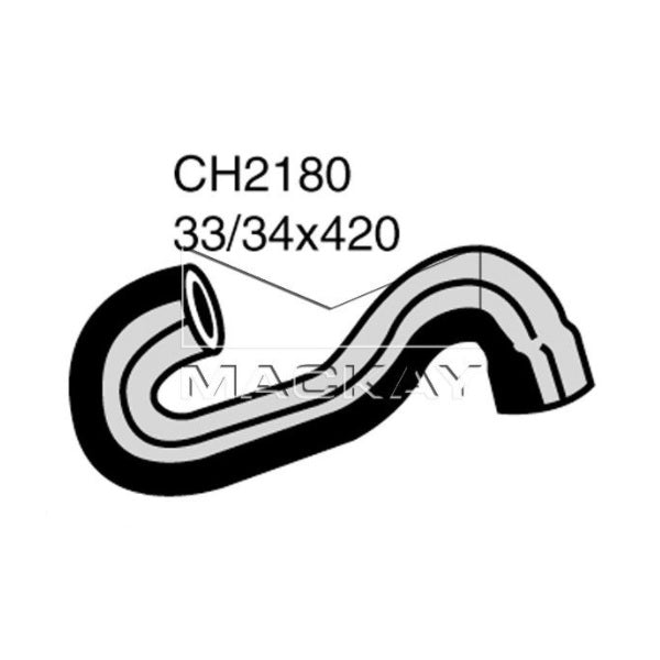 Radiator Upper Hose - HOLDEN BARINA SB - 1.6L I4  PETROL - CH2180