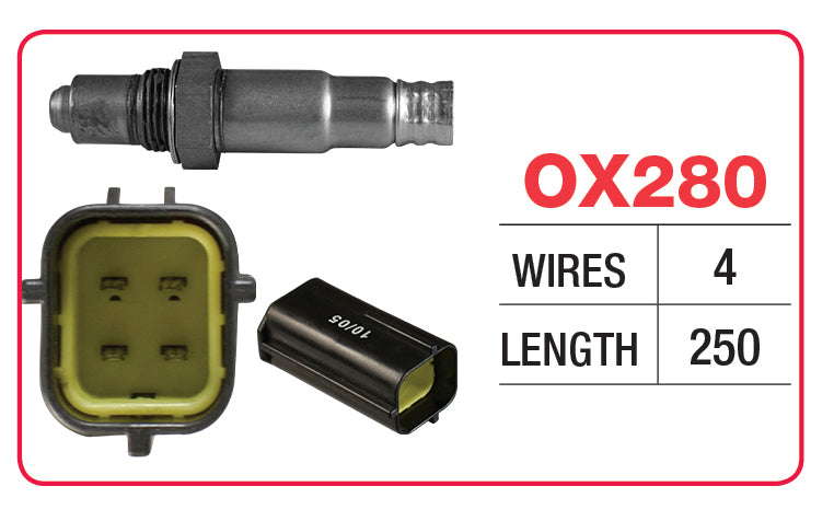 Goss Oxygen Sensor - 4 Wire - Hyundai, Kia - OX280