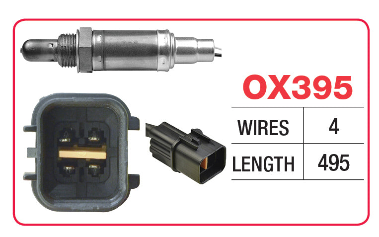 Goss Oxygen Sensor - 4 Wire - Mitsubishi - OX395