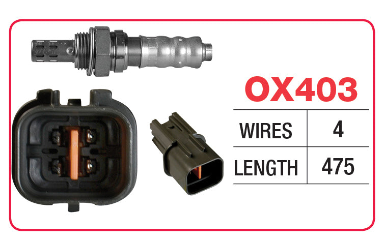 Goss Oxygen Sensor - 4 Wire - Hyundai - OX403