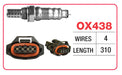 Goss Oxygen Sensor - 4 Wire - Holden - OX438