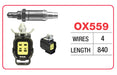 Goss Oxygen Sensor - 4 Wire - Mazda - OX559