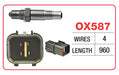 Goss Oxygen Sensor - 4 Wire - Mitsubishi - OX587