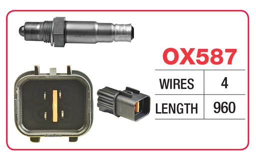 Goss Oxygen Sensor - 4 Wire - Mitsubishi - OX587