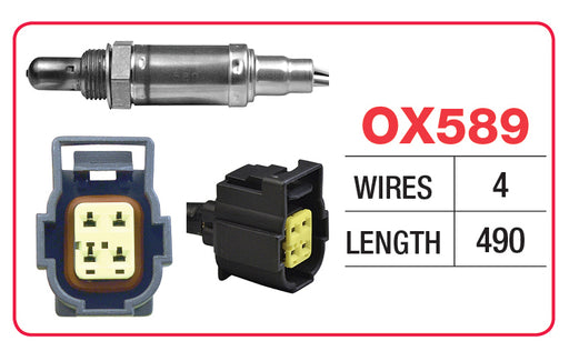 Goss Oxygen Sensor - 4 Wire - Jeep - OX589