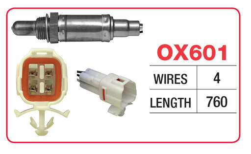 Goss Oxygen Sensor - 4 Wire - Suzuki - OX601