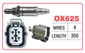 Goss Oxygen Sensor - 4 Wire - Honda - OX625