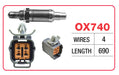 Goss Oxygen Sensor - 4 Wire - Mazda - OX740