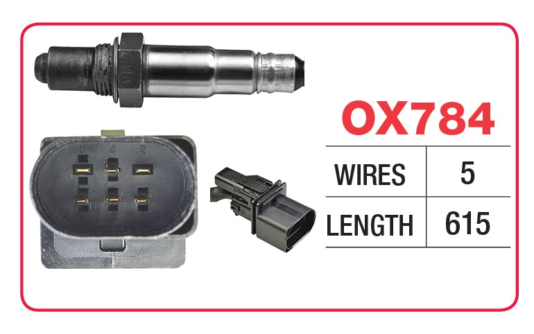 Goss Oxygen Sensor - 5 Wire - Audi, BMW - OX784