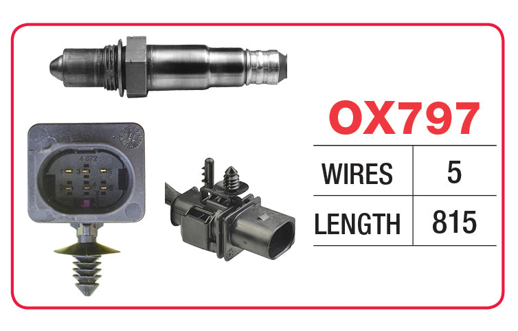 Goss Oxygen Sensor - 5 Wire - Audi - OX797