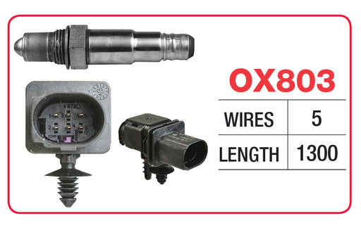 Goss Oxygen Sensor - 5 Wire - Audi, Volkswagen - OX803