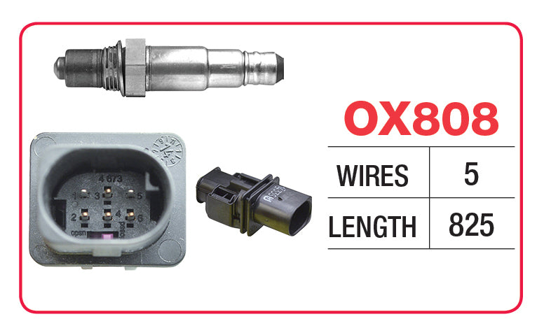 Goss Oxygen Sensor - 5 Wire - Chrysler, Mercedes Benz - OX808