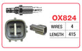 Goss Oxygen Sensor - 4 Wire - Lexus, Toyota - OX824