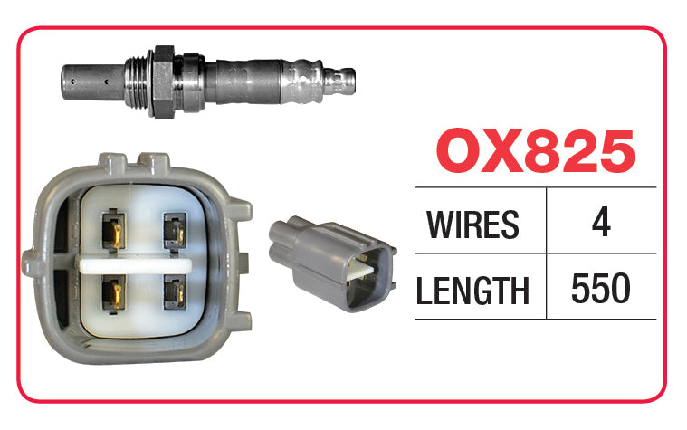 Goss Oxygen Sensor - 4 Wire - Subaru - OX825