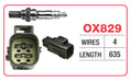 Goss Oxygen Sensor - 4 Wire - Volvo - OX829