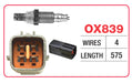 Goss Oxygen Sensor - 4 Wire - Mazda, Subaru - OX839