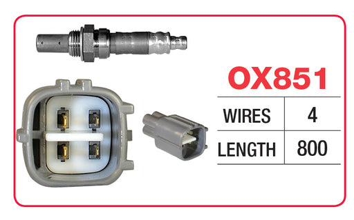 Goss Oxygen Sensor - 4 Wire - Subaru - OX851