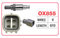 Goss Oxygen Sensor - 4 Wire - Toyota - OX855