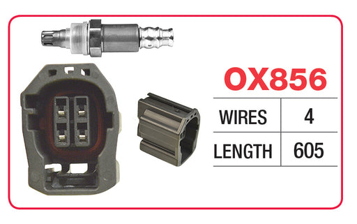 Goss Oxygen Sensor - 4 Wire - Mazda - OX856