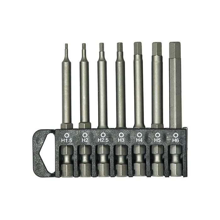 7 Piece Metric Hex Bits Set - PT30514