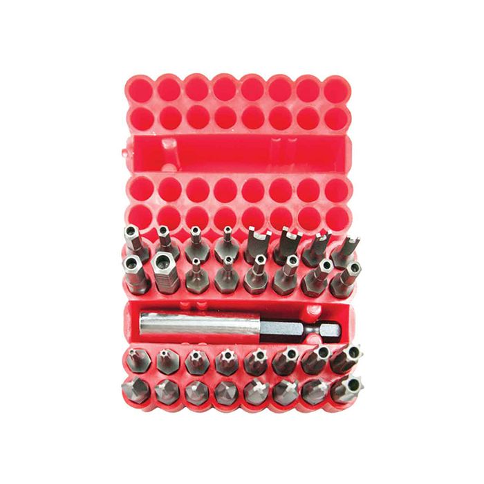 33 Piece Security Bits Set with Holder - PT30700