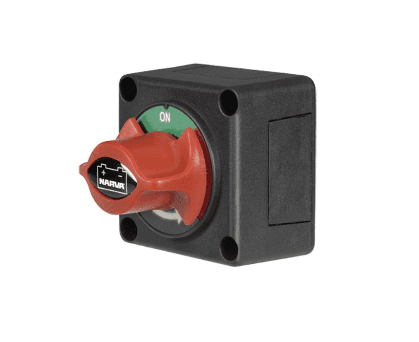 Narva Rotary Style Battery Master Switch - 61082BL