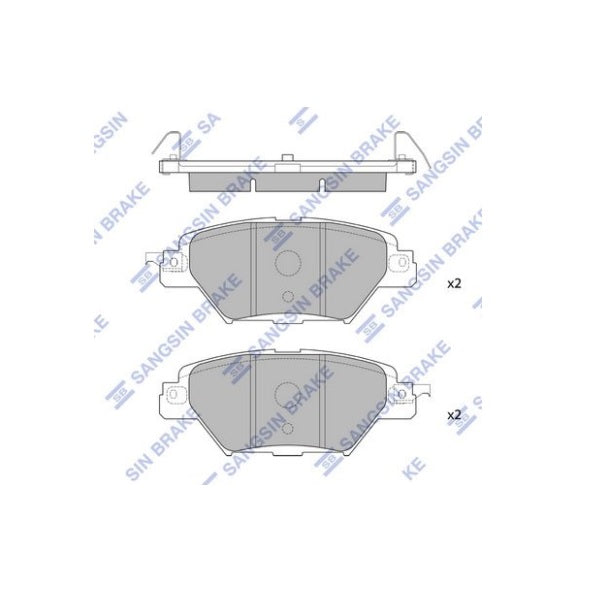 Hi-Q Brake Pads Set - SP4120