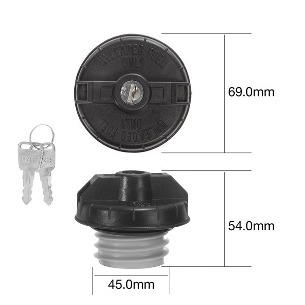 Tridon Locking Fuel Cap - TFL233 - A1 Autoparts Niddrie