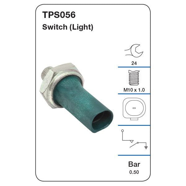 Tridon Oil Pressure Switch (Light) - VW Polo, Touareg - TPS056